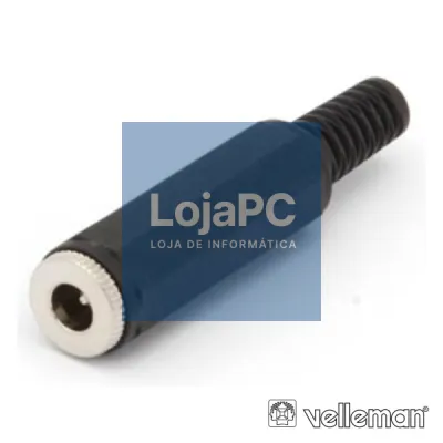 FICHA ALIMENTAÇÃO DC MACHO Ø2.1x5.5MM