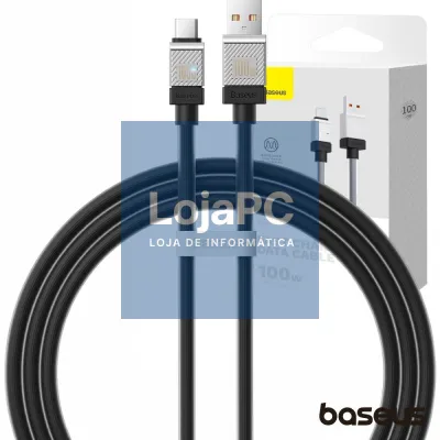 Cabo USB-A Macho / USB-C Macho 100W Coolplay 2m BASEUS