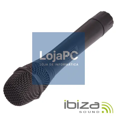 Microfone S/ Fios P/ Colunas PORT12/15UHF 865MHz IBIZA