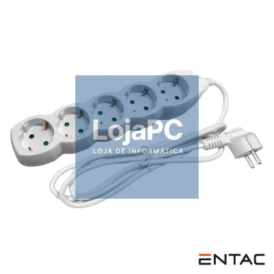Tomada Elétrica C/ 5 Saídas 1.5m Entac