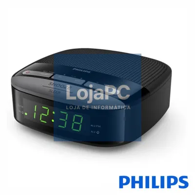 Relógio Despertador FM Digital PHILIPS