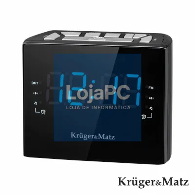 Relógio Despertador FM Digital KRUGER MATZ