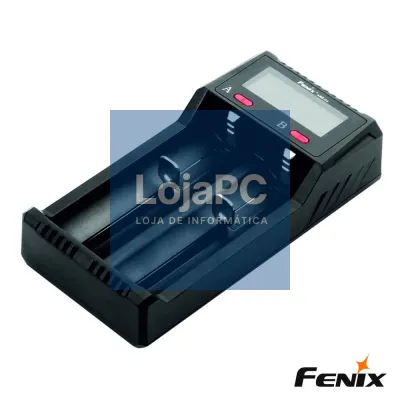Carregador de Baterias Li-Ion C/ Mola Ajustável FENIX