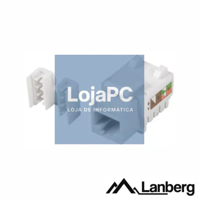 Ficha RJ45 Modular 8P8C CAT6 Keystone LANBERG
