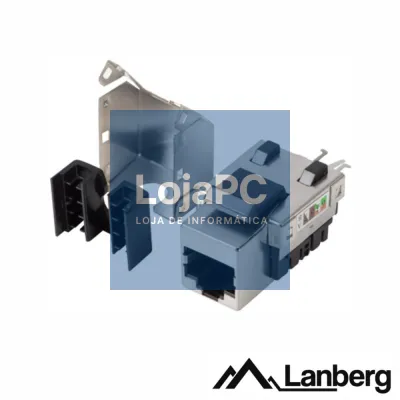 Ficha RJ45 Modular 8P8C CAT6 Keystone LANBERG