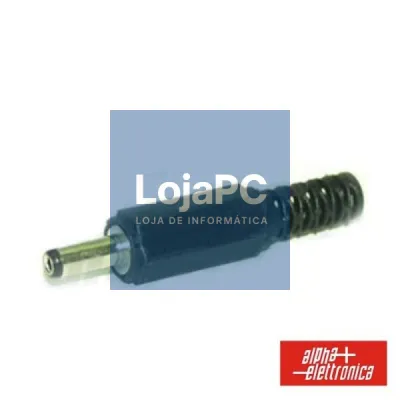 FICHA ALIMENTAÇÃO DC FÊMEA PVC ø 3.4/1.36 10MM