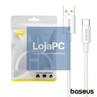 Cabo USB-A Macho P/ USB-C Macho 100W 1.5m BASEUS