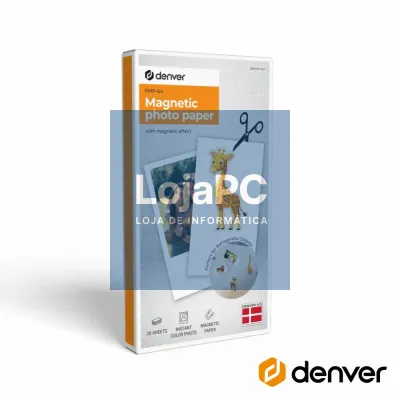 Papel Fotográfico Magnético 20un P/ MCP-6010 DENVER