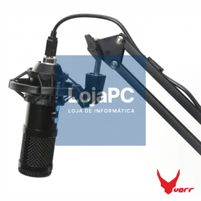 Microfone Condensador Cardióide de Estúdio USB VARR