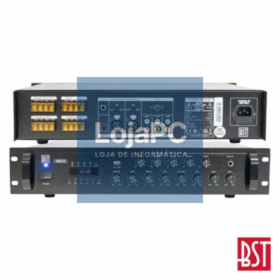 Amplificador 5 Zonas Pa 230V 350W 100V USB/FM/BT BST