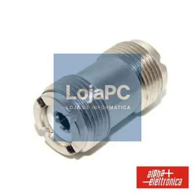FICHA ADAPTADORA UHF FÊMEA / UHF FÊMEA