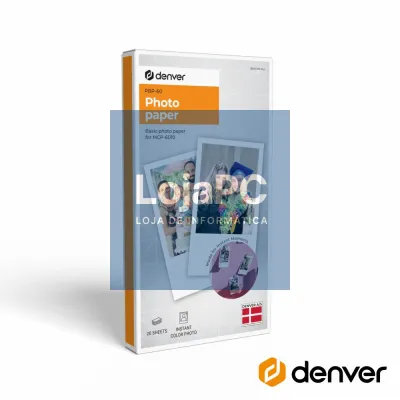 Papel Fotográfico 20un P/ MCP-6010 DENVER