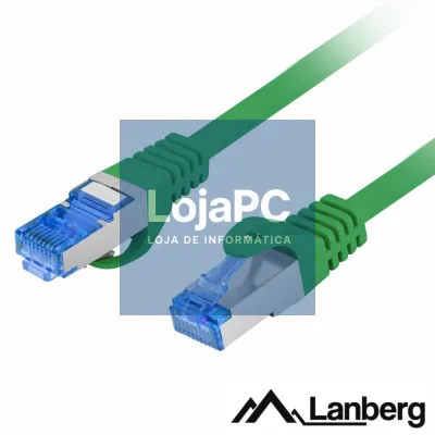 Cabo S/FTP LSZH CAT6A 5m Verde LANBERG
