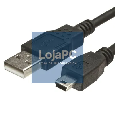 Cabo USB-A 2.0 Macho / Mini USB-B Macho 5m