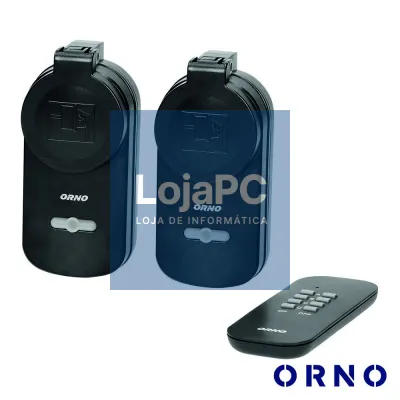Conjunto 2 Tomadas Elétricas C/ Comando S/ Fios ORNO
