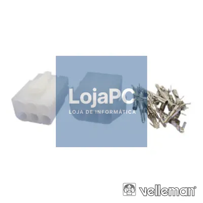 CONJUNTO DE CONECTORES MULTIFUNÇÕES P/ CABOS VELLEMAN