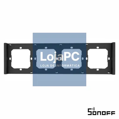 Moldura P/ 4 Interruptores Inteligentes M5-80 4 Gang SONOFF