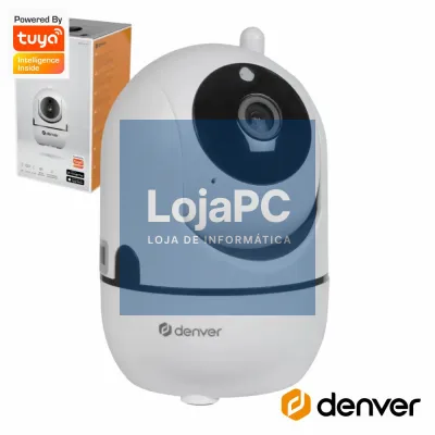Câmara Vigilância IP HD Wifi Tuya DENVER
