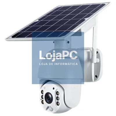 Câmara Vigilância IP 1080p Wifi C/ Painel Solar