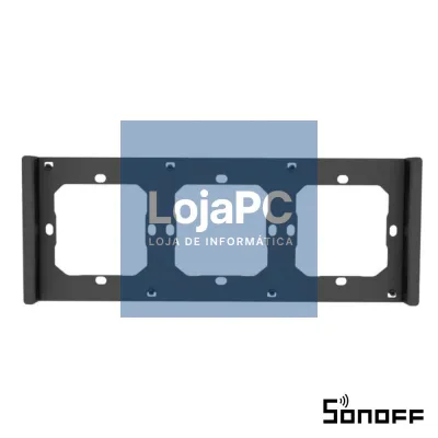 Moldura P/ 3 Interruptores Inteligentes M5-80 3 Gang SONOFF