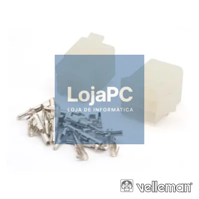 CONJUNTO DE CONECTORES MULTIFUNÇÕES P/ CABOS VELLEMAN