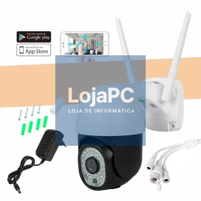 Câmara Vigilância IP 1440p Wifi