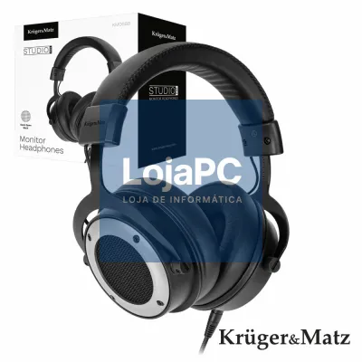 Auscultadores STUDIO PRO Preto KRUGER MATZ