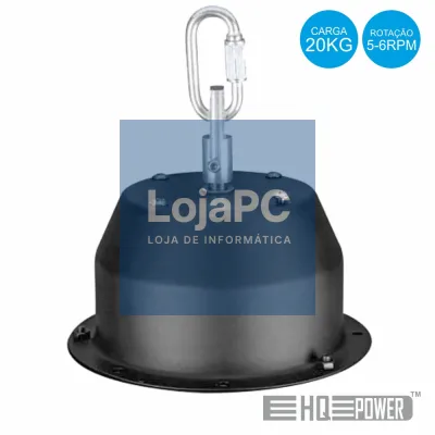 MOTOR P/ BOLA DE ESPELHOS 5-6 RPM 230VAC 20KG MAX