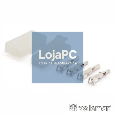CONJUNTO DE CONECTORES MULTIFUNÇÕES P/ CABOS VELLEMAN