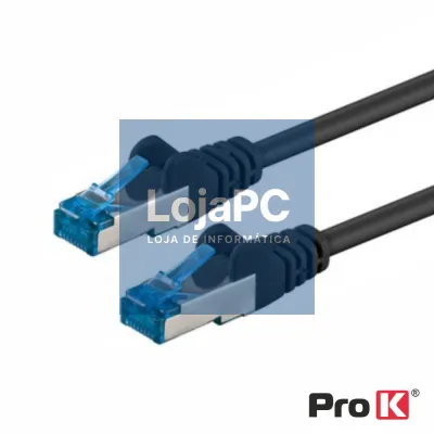Cabo S/Ftp CAT6E 20m Preto PROK