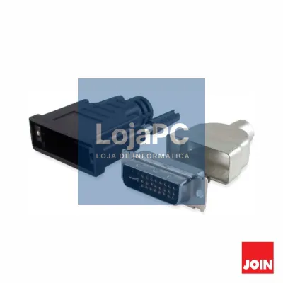 Ficha DVI Macho P/ Soldar