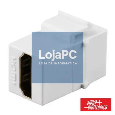 Ficha HDMI Fêmea Keystone ALPHA