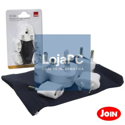 CONJUNTO DE ADAPTADORES VIAGEM