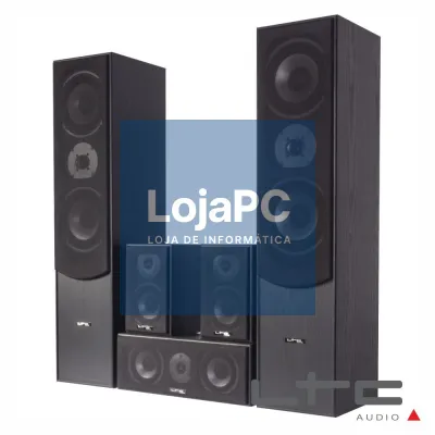 SISTEMA HOME THEATER 5.0 PRETO LTC