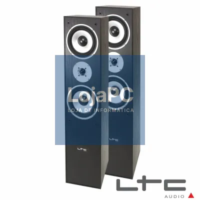 CONJUNTO 2 COLUNAS 3 VIAS HIFI BASS REFLEX 500W LTC