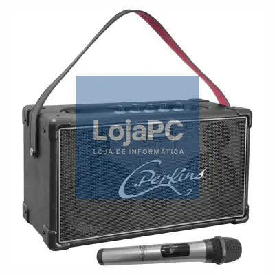 Coluna Amplificada All-In-One 60W C/ Microfone DSP C.Perkins