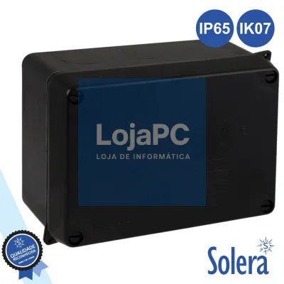 CAIXA DE PASSAGEM ESTANQUE 153x110x65MM IP65 IK07 SOLERA