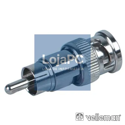 FICHA ADAPTADORA BNC MACHO / RCA MACHO