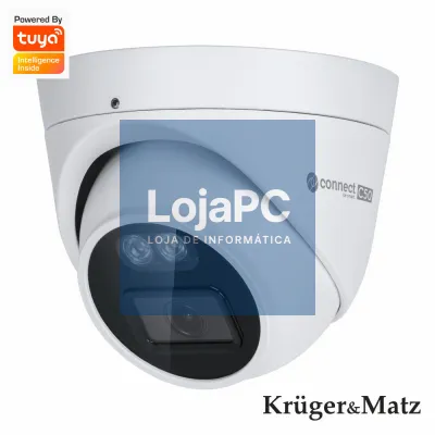 Câmara Vigilância IP 1536p Wifi Connect C50 TUYA KRUGER MATZ
