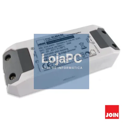 FONTE DE ALIMENTAÇÃO 350MA 20W 28-56V DIMÁVEL JOIN