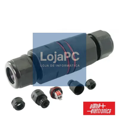Ligador 2 Condutores 16a 250V IP68 ALPHA