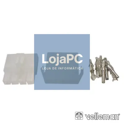 CONJUNTO DE CONECTORES MULTIFUNÇÕES P/ CABOS VELLEMAN