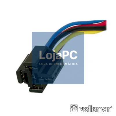 SUPORTE P/ RELÉ DE AUTOMÓVEL - C/ CABO