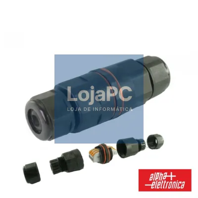 Ligador 3 Condutores 16a 250V IP68 ALPHA