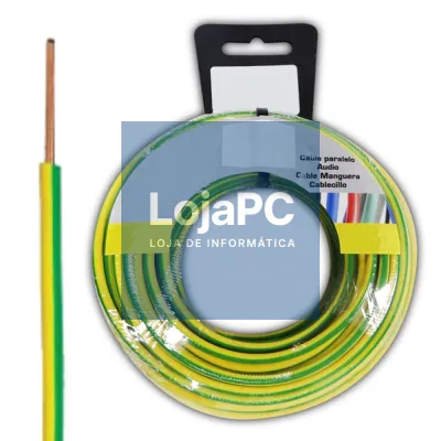 CABO ALIMENTAÇÃO ELÉTRICO 1X1.5MM² BICOLOR 5M