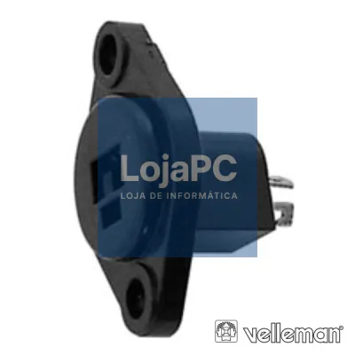 FICHA DIN 2P FÊMEA P/ CHASSIS VELLEMAN