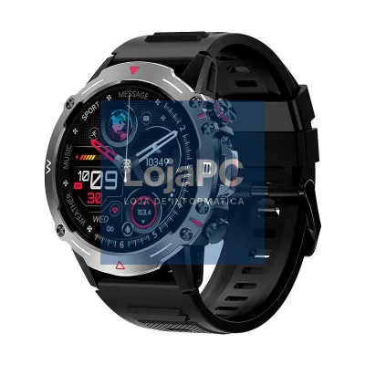 Smartwatch COOL Adventure Black (AMOLED, Calls, Health, Sport)