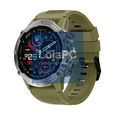 Smartwatch COOL Adventure Green (AMOLED, Calls, Health, Sport)