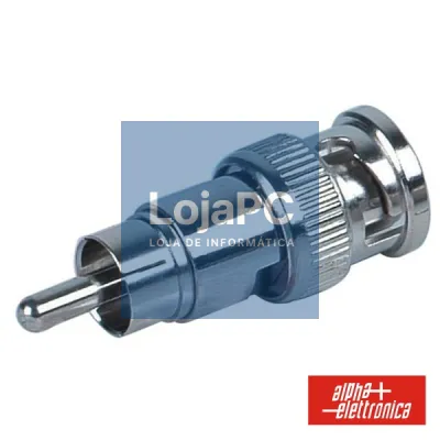 FICHA ADAPTADORA BNC MACHO / RCA MACHO