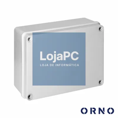 Caixa De Derivação Estanque 190x140x70mm Cinzento IP65 ORNO